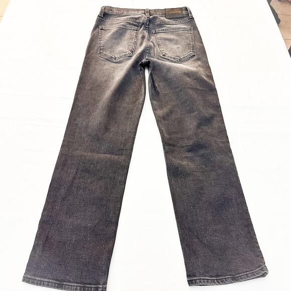 Denim Forum The Arlo High Rise Straight Denim Jeans Button Fly Size 26 x 28L - Picture 3 of 9